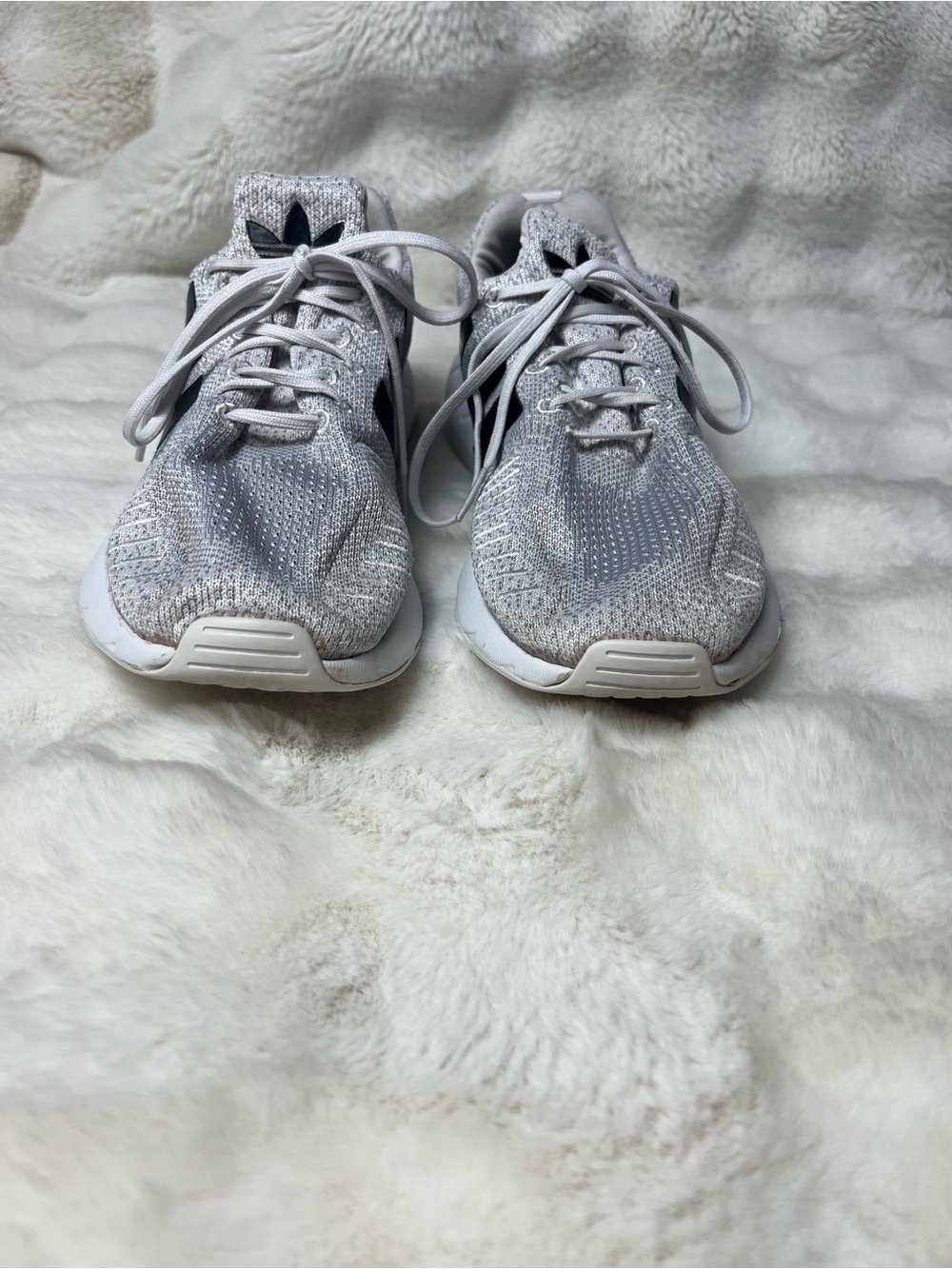 Adidas Swift Run 22 Men’s Grey Black Training Shoes Sneakers Size 10 - Picture 3 of 12